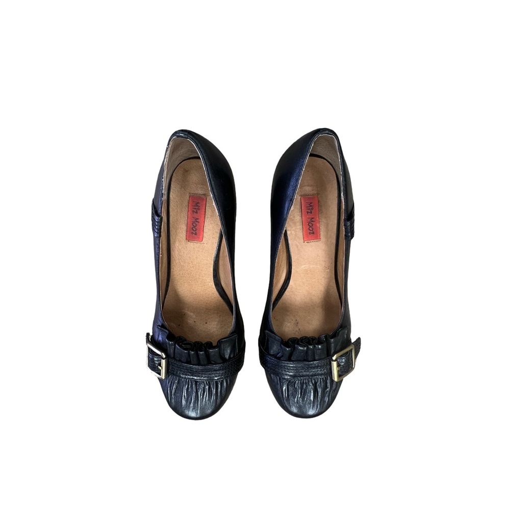 Miz Mooz Y2K Black Leather Heels